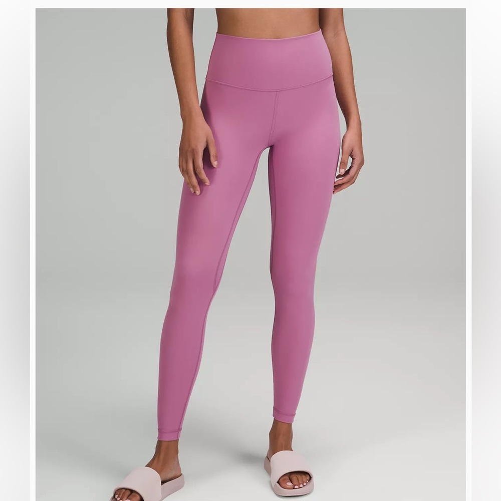 New ! Lululemon Align High Rise Leggings Pink Size 10